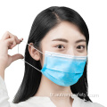 Tıbbi yüz maskesi 3 katlı tek kullanımlık maske doğrudan satış ile iyi fiyat